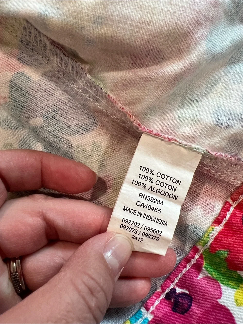 The Children's Place - 10/12, Vibrant Multi-Color Floral Denim Jacket